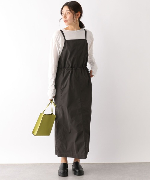 LEPSIM（レプシィム）の「ソフトスキントップス　193616（Tシャツ/カットソー・レディース・オフホワイト/ライトグリーン/グレイッシュベージュ・FREE）」の5枚目の写真