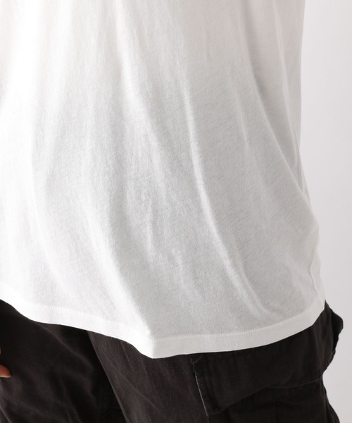 LEPSIM（レプシィム）の「ソフトスキントップス　193616（Tシャツ/カットソー・レディース・オフホワイト/ライトグリーン/グレイッシュベージュ・FREE）」の17枚目の写真