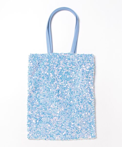 FOREVER 21(フォーエバー トゥエンティーワン)の「スパンコールトートバッグ(トートバッグ・レディース・スカイブルー/グリーン/ピンク系その他・FREE)」の7枚目の写真