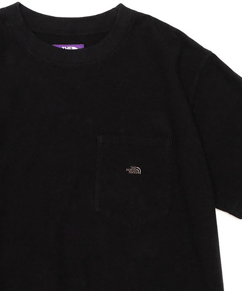 THE NORTH FACE PURPLE LABEL（ザ ノースフェイス パープルレーベル）の「【THE NORTH FACE PURPLE LABEL】High Bulky H/S Pocket Tee（Tシャツ/カットソー・メンズ・ブラック/ネイビー/イエロー/グリーン/ホワイト・MEDIUM/SMALL/X-LARGE/LARGE）」の3枚目の写真
