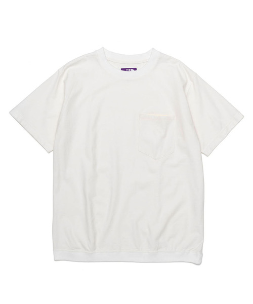 THE NORTH FACE PURPLE LABEL（ザ ノースフェイス パープルレーベル）の「【THE NORTH FACE PURPLE LABEL】High Bulky H/S Pocket Tee（Tシャツ/カットソー・メンズ・ブラック/ネイビー/イエロー/グリーン/ホワイト・MEDIUM/SMALL/X-LARGE/LARGE）」の8枚目の写真