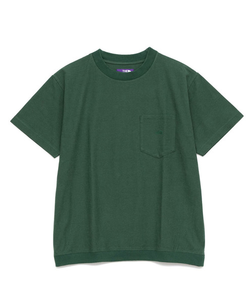 THE NORTH FACE PURPLE LABEL（ザ ノースフェイス パープルレーベル）の「【THE NORTH FACE PURPLE LABEL】High Bulky H/S Pocket Tee（Tシャツ/カットソー・メンズ・ブラック/ネイビー/イエロー/グリーン/ホワイト・MEDIUM/SMALL/X-LARGE/LARGE）」の9枚目の写真