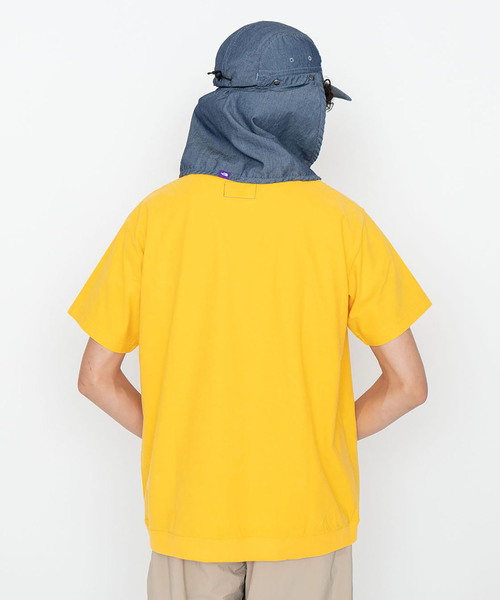 THE NORTH FACE PURPLE LABEL（ザ ノースフェイス パープルレーベル）の「【THE NORTH FACE PURPLE LABEL】High Bulky H/S Pocket Tee（Tシャツ/カットソー・メンズ・ブラック/ネイビー/イエロー/グリーン/ホワイト・MEDIUM/SMALL/X-LARGE/LARGE）」の14枚目の写真