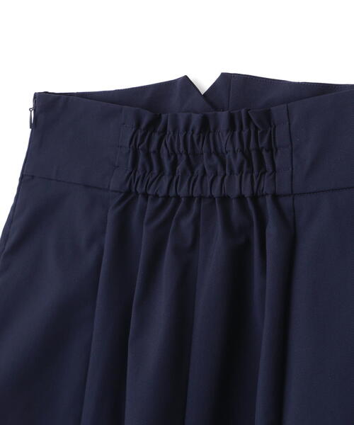 新品　ジルバイジルスチュアート　ベーシックツイルセミフレアスカート　ネイビー JILL by JILL STUART（ジルバイジルスチュアート）の