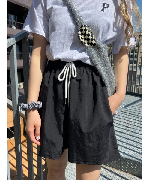 WC（ダブル シー）の「ナイロンショートパンツ（その他パンツ・レディース・ブラック/ピンク・FREE）」の5枚目の写真