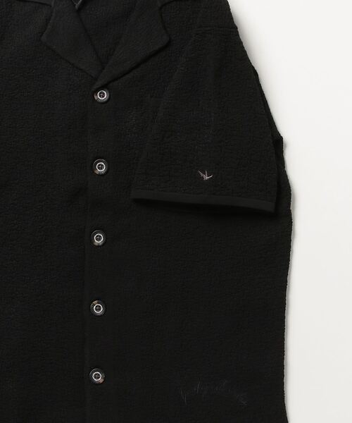 1piu1uguale3 RELAX(ウノピュウノウグァーレトレリラックス)の「【別注】1PIU1UGUALE3 RELAX オープンカラー半袖シャツ(シャツ/ブラウス・メンズ・カーキ/ブラック・XL/2XL/L/M)」の13枚目の写真