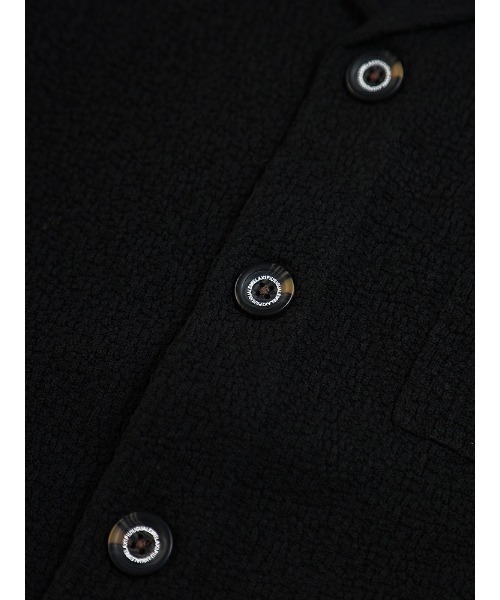 1piu1uguale3 RELAX(ウノピュウノウグァーレトレリラックス)の「【別注】1PIU1UGUALE3 RELAX オープンカラー半袖シャツ(シャツ/ブラウス・メンズ・カーキ/ブラック・XL/2XL/L/M)」の10枚目の写真