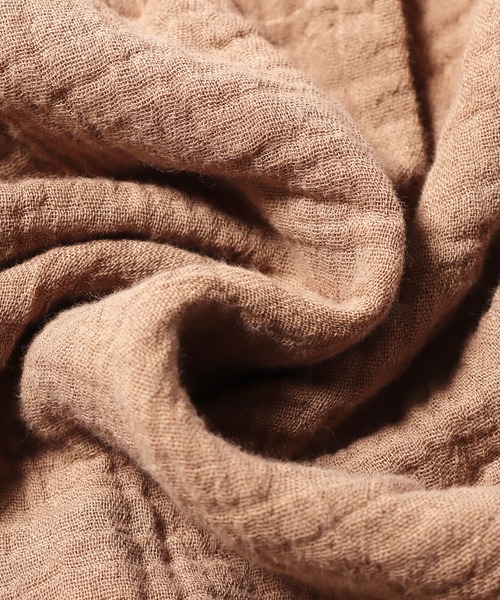 Seraph（セラフ）の「Seraph/セラフ 袖フリルラテカラートップス ノースリーブ ギャザー（タンクトップ・キッズ・チャコール/ベージュ/ブラウン・130/120/140）」の15枚目の写真