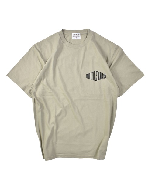 DOUBLE STEAL(ダブルスティール)の「スクエア Tシャツ(Tシャツ/カットソー・メンズ・ホワイト/ブラック/ダークグリーン/グレイッシュベージュ・MEDIUM/LARGE/X-LARGE/XX-LARGE)」の16枚目の写真