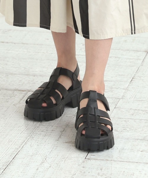 DONOBAN（ドノバン）の「グルカサンダル（サンダル・レディース・ホワイト/ブラック・S/M/L）」の2枚目の写真