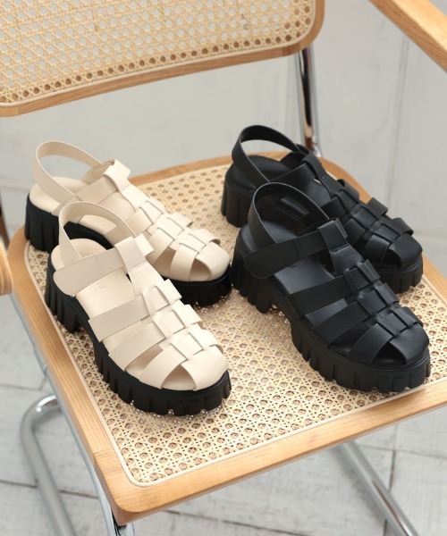 DONOBAN（ドノバン）の「グルカサンダル（サンダル・レディース・ホワイト/ブラック・S/M/L）」の13枚目の写真