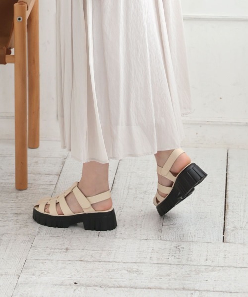 DONOBAN（ドノバン）の「グルカサンダル（サンダル・レディース・ホワイト/ブラック・S/M/L）」の11枚目の写真