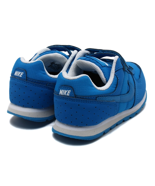 NIKE SPORTSWEAR（ナイキスポーツウェアー）の「ベビー キッズ ナイキ ベルクロ ランナー トドラー NIKE MD RUNNER TDV 652966（スニーカー・キッズ・ライトブルー/パープル・14cm/15cm/13cm/16cm）」の5枚目の写真