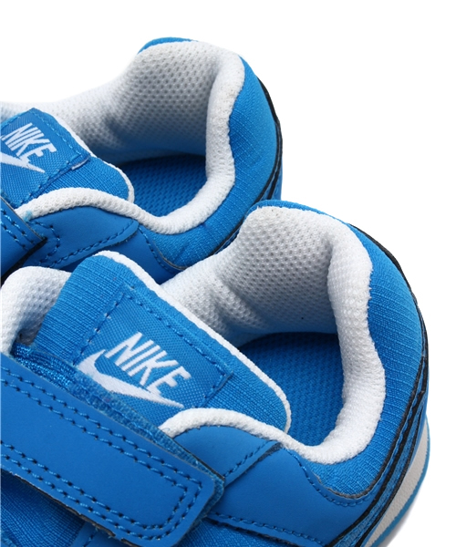 NIKE SPORTSWEAR（ナイキスポーツウェアー）の「ベビー キッズ ナイキ ベルクロ ランナー トドラー NIKE MD RUNNER TDV 652966（スニーカー・キッズ・ライトブルー/パープル・14cm/15cm/13cm/16cm）」の8枚目の写真