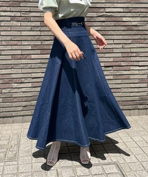 コルセットフレアスカート