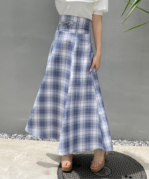 BLAMINK コルセットフレアスカート 2024AW BLAMINK コルセットフレアスカート 2024AW