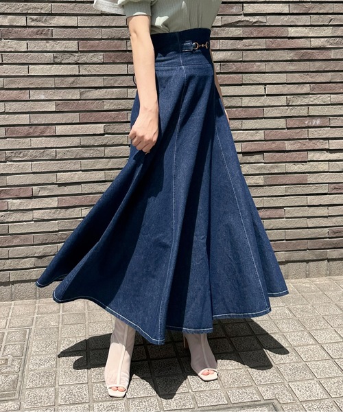 NOMAE（ノーマエ）の「コルセットフレアスカート（スカート）」 - WEAR