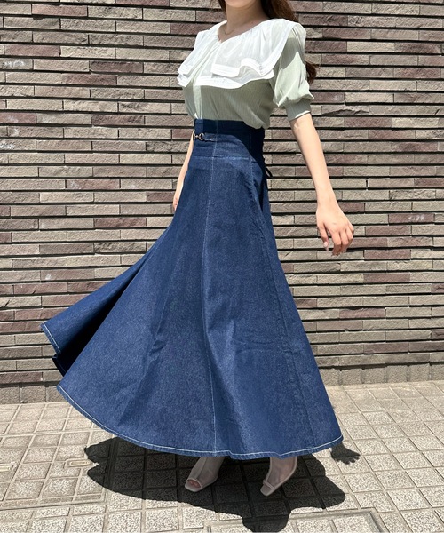 NOMAE（ノーマエ）の「コルセットフレアスカート（スカート）」 - WEAR