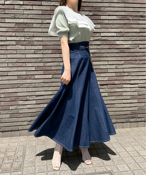 NOMAE（ノーマエ）の「コルセットフレアスカート（スカート）」 - WEAR