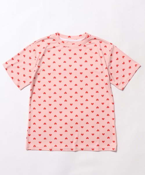 Chick(チック)の「ハート柄ルームウェアセットアップ(ルームウェア/パジャマ・レディース・ピンク/ホワイト・FREE)」の15枚目の写真