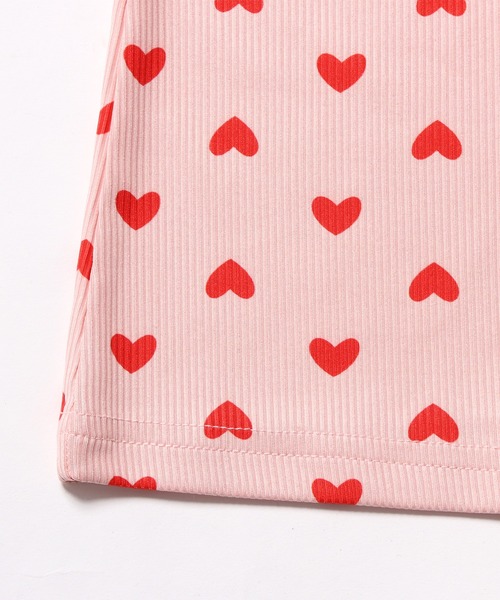 Chick(チック)の「ハート柄ルームウェアセットアップ(ルームウェア/パジャマ・レディース・ピンク/ホワイト・FREE)」の17枚目の写真