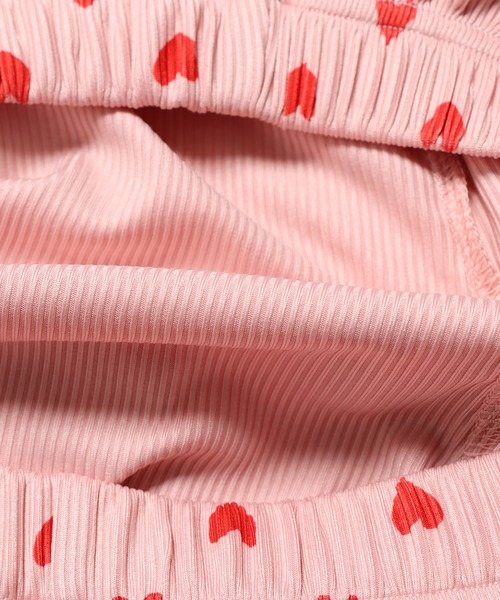 Chick(チック)の「ハート柄ルームウェアセットアップ(ルームウェア/パジャマ・レディース・ピンク/ホワイト・FREE)」の16枚目の写真