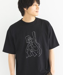 CRAFT STANDARD BOUTIQUE | GUITAR 女子 DRAWING TEE(Tシャツ/カットソー)
