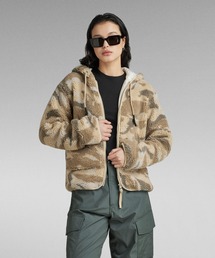 SHORT TEDDY JACKET/ボアジップパーカー