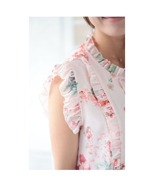Sawa a la mode(サワアラモード)の「フリルシャツブラウス(Tシャツ/カットソー・レディース・ブラック/その他/グリーン・FREE)」の16枚目の写真