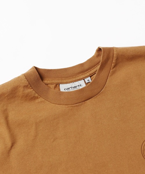 Carhartt WIP(カーハートダブリューアイピー)の「Carhartt WIP/カーハートダブリューアイピー S/S VERSE PATCH T-SHIRT 半袖Tシャツ(Tシャツ/カットソー・メンズ・ブラウン/ホワイト・L/XL/M/S)」の5枚目の写真
