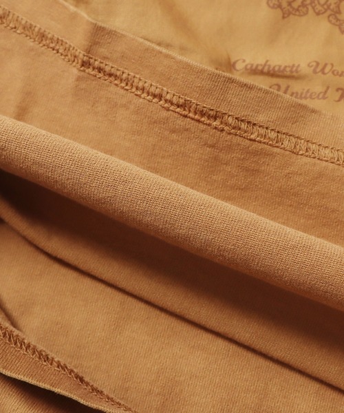Carhartt WIP(カーハートダブリューアイピー)の「Carhartt WIP/カーハートダブリューアイピー S/S VERSE PATCH T-SHIRT 半袖Tシャツ(Tシャツ/カットソー・メンズ・ブラウン/ホワイト・L/XL/M/S)」の12枚目の写真