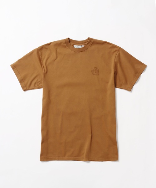 Carhartt WIP(カーハートダブリューアイピー)の「Carhartt WIP/カーハートダブリューアイピー S/S VERSE PATCH T-SHIRT 半袖Tシャツ(Tシャツ/カットソー・メンズ・ブラウン/ホワイト・L/XL/M/S)」の21枚目の写真