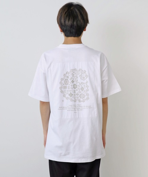 Carhartt WIP(カーハートダブリューアイピー)の「Carhartt WIP/カーハートダブリューアイピー S/S VERSE PATCH T-SHIRT 半袖Tシャツ(Tシャツ/カットソー・メンズ・ブラウン/ホワイト・L/XL/M/S)」の4枚目の写真