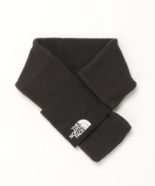 THE NORTH FACE(ザノースフェイス)の「THE NORTH FACE/ザ・ノース・フェイス K CAMP F MUFFLER 公園 アウトドア フリース マフラー NNJ72104(マフラー・キッズ・ダークカーキ/ブラック・FREE)」の2枚目の写真