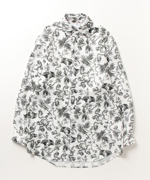 B'2nd(ビーセカンド)の「MIKAGE SHIN (ミカゲシン) Boanical Open Sleeve(シャツ/ブラウス・レディース・ホワイト・1)」の1枚目の写真