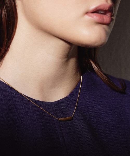 CENE（セネ）の「【CENE】セネ/スティックトップネックレス（ネックレス・レディース・シルバー/ゴールド・FREE）」の6枚目の写真