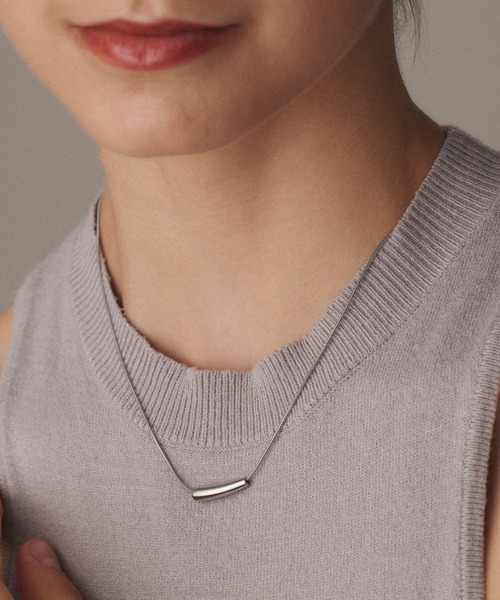 CENE（セネ）の「【CENE】セネ/スティックトップネックレス（ネックレス・レディース・シルバー/ゴールド・FREE）」の14枚目の写真