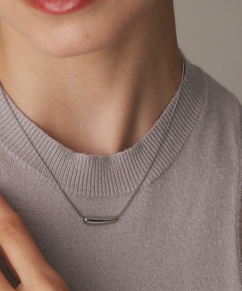 CENE（セネ）の「【CENE】セネ/スティックトップネックレス（ネックレス・レディース・シルバー/ゴールド・FREE）」の15枚目の写真