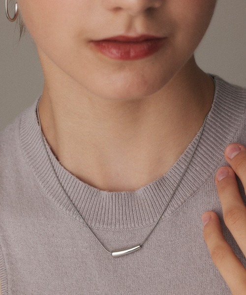 CENE（セネ）の「【CENE】セネ/スティックトップネックレス（ネックレス・レディース・シルバー/ゴールド・FREE）」の16枚目の写真