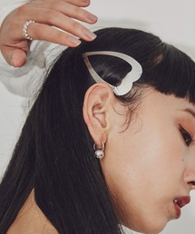 ROSE BUD | ハートモチーフヘアクリップ(バレッタ/ヘアクリップ)
