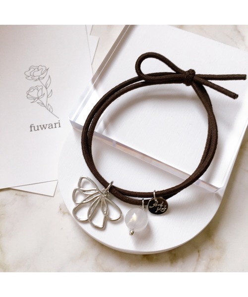 tone（トーン）の「【fuwari】デザインヘアゴム(MA)（ヘアゴム・レディース・A/B/C/D・FREE）」の4枚目の写真