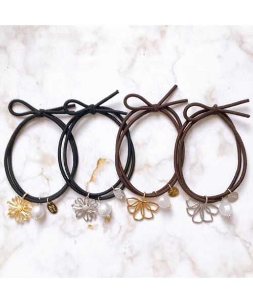 tone（トーン）の「【fuwari】デザインヘアゴム(MA)（ヘアゴム・レディース・A/B/C/D・FREE）」の6枚目の写真