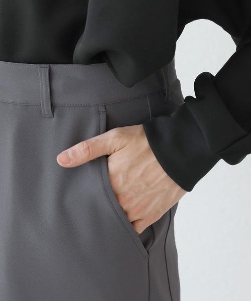 センタークロスワイドドレープスラックス（スラックス）｜ASTRONOMY（アストロノミー）