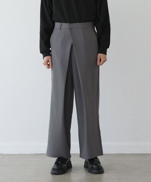 センタークロスワイドドレープスラックス（スラックス）｜ASTRONOMY（アストロノミー）