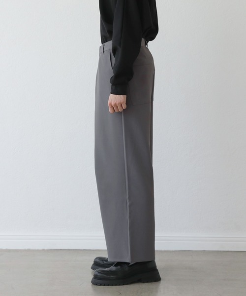 センタークロスワイドドレープスラックス（スラックス）｜ASTRONOMY（アストロノミー）