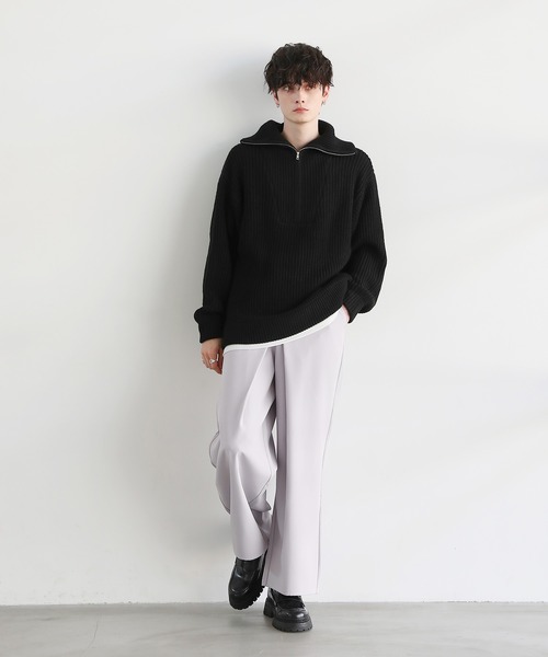 センタークロスワイドドレープスラックス（スラックス）｜ASTRONOMY（アストロノミー）