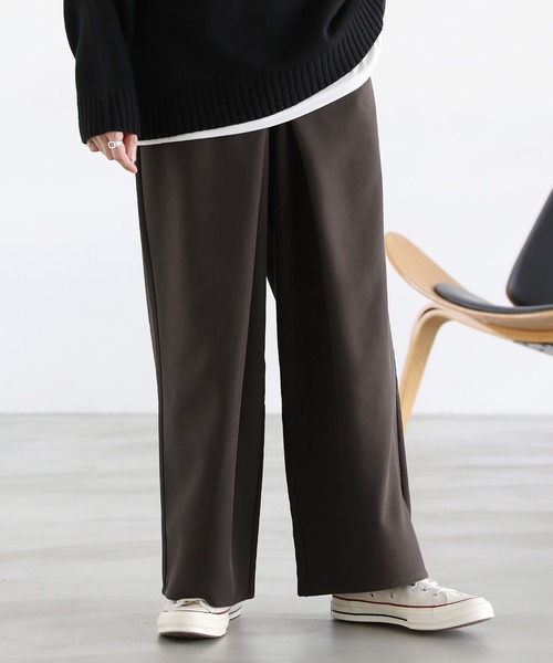 センタークロスワイドドレープスラックス（スラックス）｜ASTRONOMY（アストロノミー）