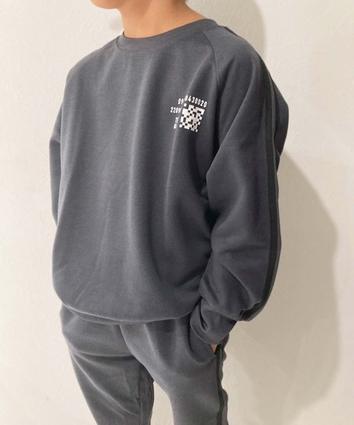 ZION（ジーオン）の「Wフェイス袖ラインBIGシルエットトレーナー（スウェット）」 WEAR