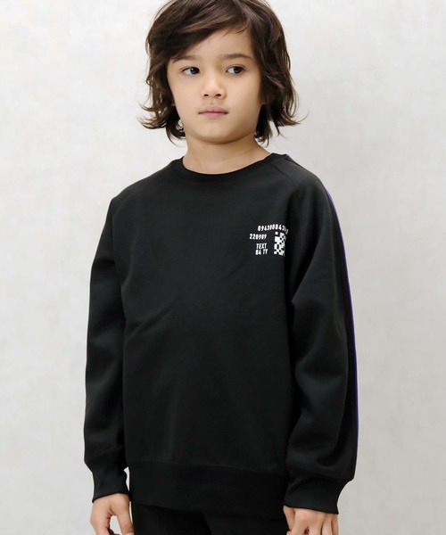 ブラックスウェット トレーナー URBAN RESEARCH DOORS（アーバンリサーチドアーズ） トレーナー