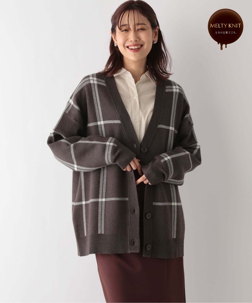 GLOBAL WORK（グローバルワーク）の「メルティアソート柄カーディガン